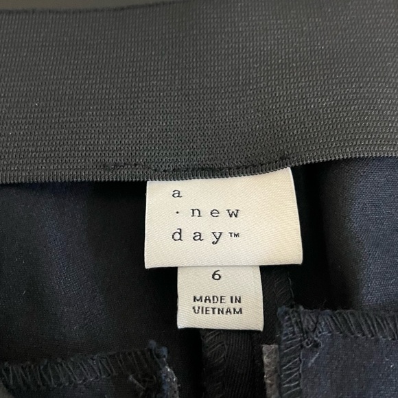NWT A New Day Black Stretch Skinny Ankle Pant - Picture 8 of 14